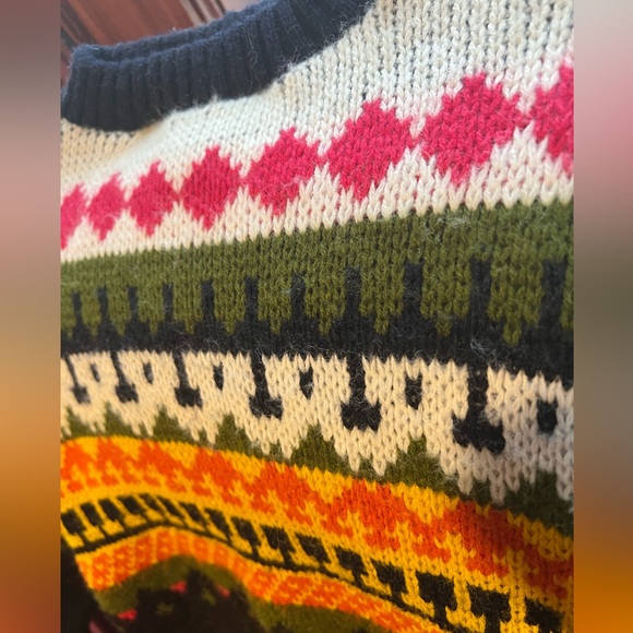 Orlon Turbo Peacock sweater - Picture 3 of 9